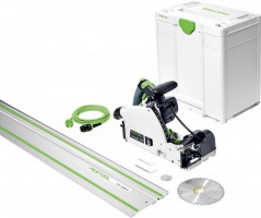 Festool 577746 TSV 60 KEBQ-Plus-FS 230V Plunge-Cut Saw With Scoring Function & SYS3 M 437 Case & Rail £989.00